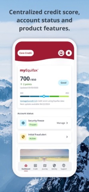 myEquifax — App Store screenshot 1