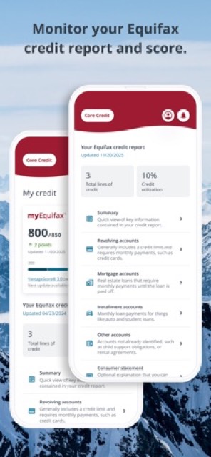 myEquifax — App Store screenshot 2