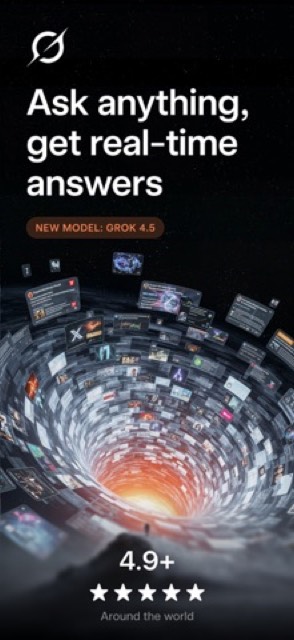 Grok AI — App Store screenshot 1
