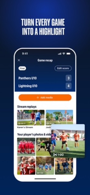 TeamSnap ONE — App Store screenshot 3