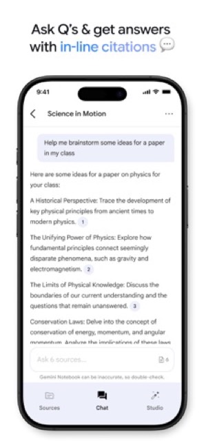Gemini Notebook — App Store screenshot 5