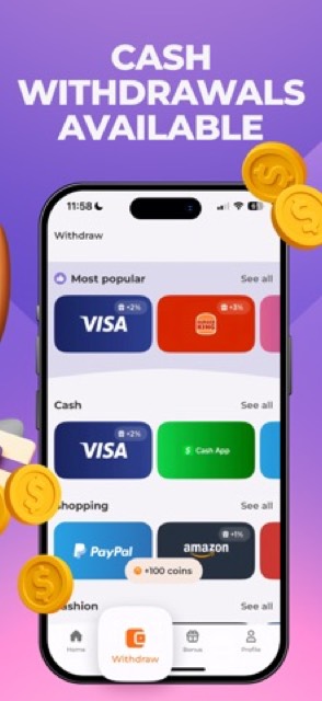 Scrambly: Money for Walking — App Store screenshot 2