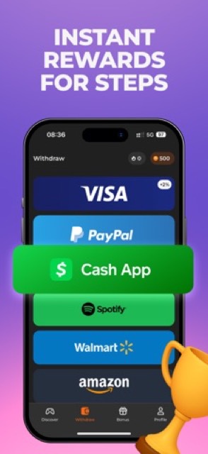 Scrambly: Money for Walking — App Store screenshot 3