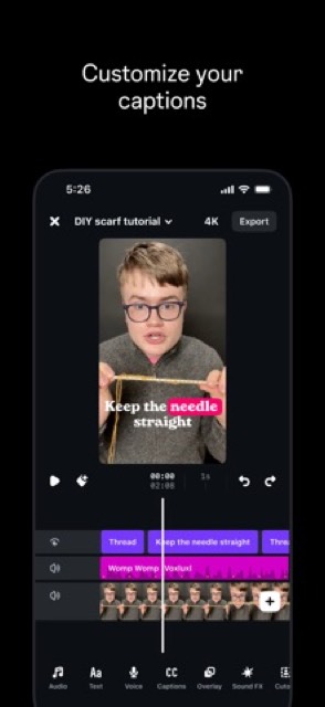 Edits: Video Editor — App Store screenshot 1