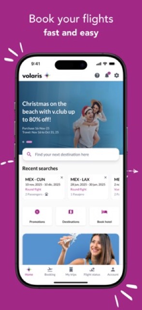 Volaris — App Store screenshot 1