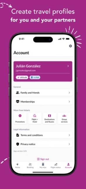 Volaris — App Store screenshot 3