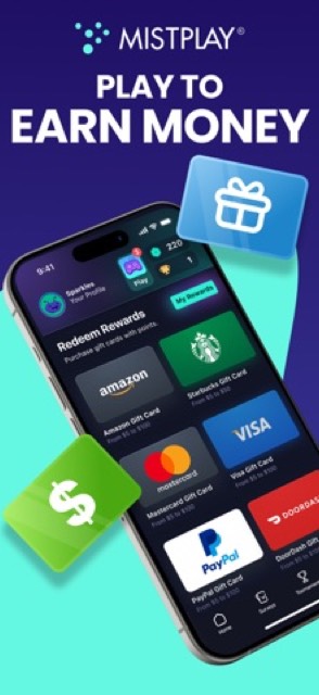 Mistplay: Play Games Earn Cash — App Store screenshot 1