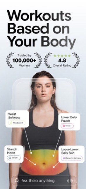 Thelo: AI Workout Planner — App Store screenshot 1