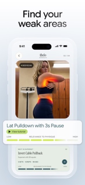 Thelo: AI Workout Planner — App Store screenshot 2