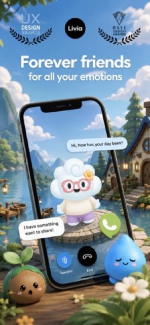 Livia: Emotional Best Friends — App Store screenshot 1