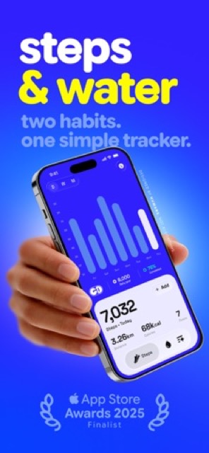 GO Club: Steps + Water — App Store screenshot 1