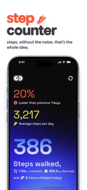 GO Club: Steps + Water — App Store screenshot 3