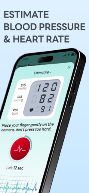Finger Blood Pressure: BP Mate — App Store screenshot 2