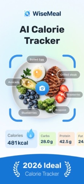 WiseMeal: Al Calorie Tracker — App Store screenshot 1