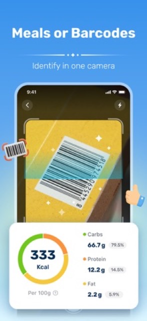 WiseMeal: Al Calorie Tracker — App Store screenshot 3