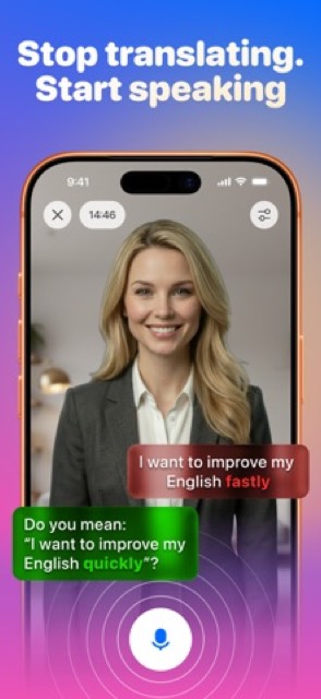 BetterSpeak: AI Language Tutor — App Store screenshot 2