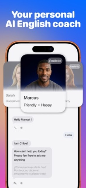 BetterSpeak: AI Language Tutor — App Store screenshot 3
