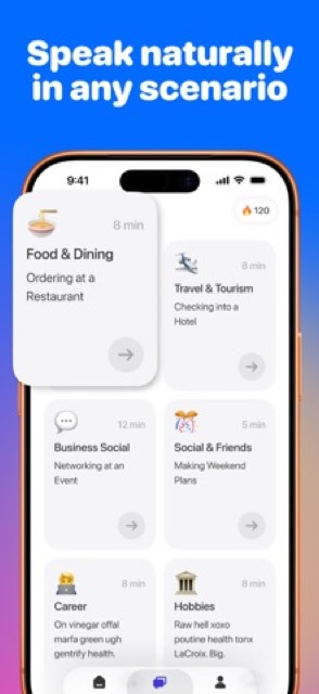 BetterSpeak: AI Language Tutor — App Store screenshot 4