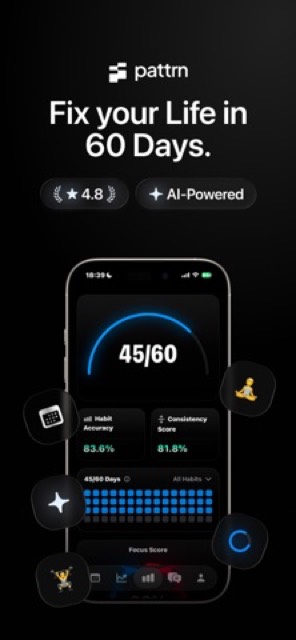 Pattrn - Discipline Tracker — App Store screenshot 1