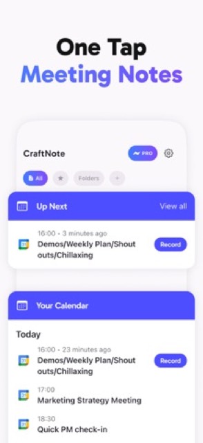 CraftNote: Smart AI Note Taker — App Store screenshot 5