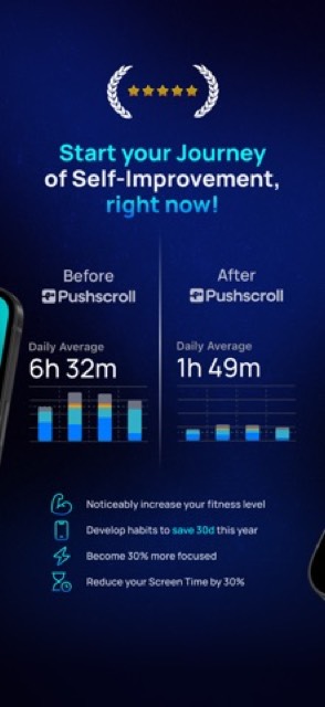 Pushscroll: Exercise To Scroll — App Store screenshot 5