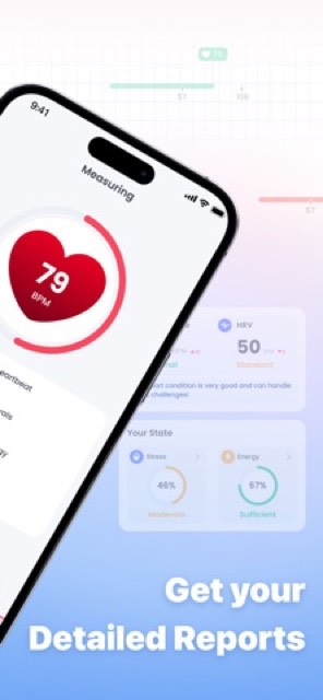 i-Heart: Heart Rate Monitor — App Store screenshot 2