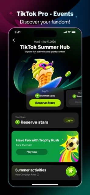 TikTok Pro - Events — App Store screenshot 2
