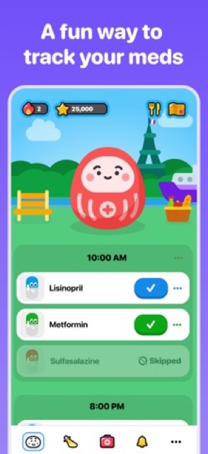 Pill Buddy: Cute Med Reminders — App Store screenshot 1