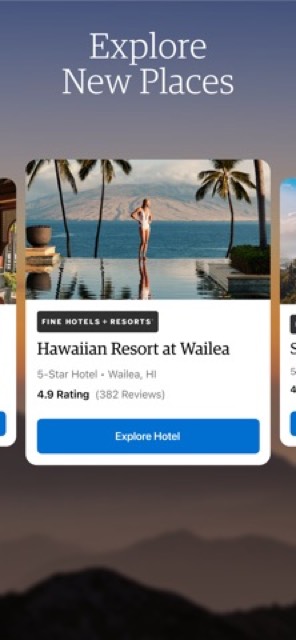 Amex Travel — App Store screenshot 1