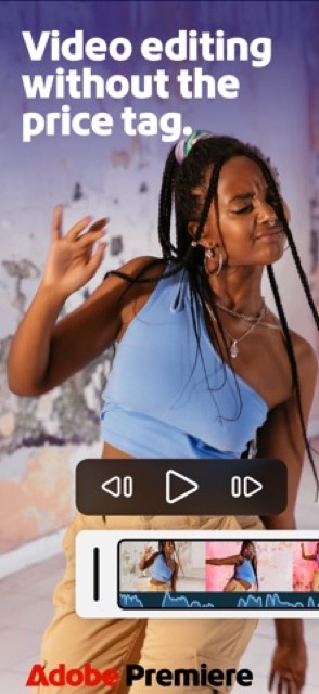 Adobe Premiere AI Video Editor — App Store screenshot 1