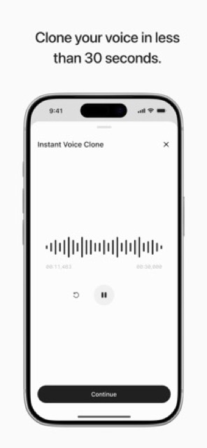 ElevenLabs: AI Generator — App Store screenshot 3