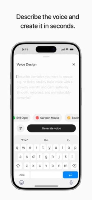 ElevenLabs: AI Generator — App Store screenshot 4