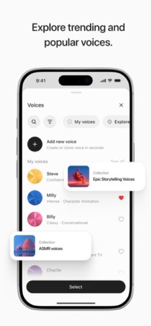 ElevenLabs: AI Generator — App Store screenshot 5