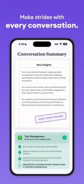 Mindflow AI: Overcome ADHD — App Store screenshot 4