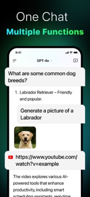 AI Chatbot & Design Assistant — App Store screenshot 4