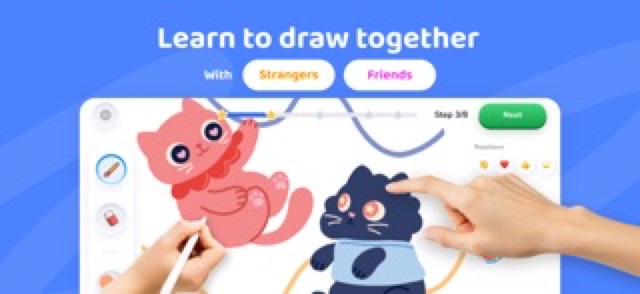 Artmate: Drawing Together — App Store screenshot 1
