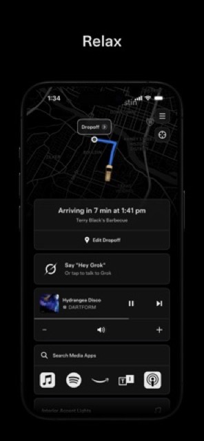 Tesla Robotaxi — App Store screenshot 4