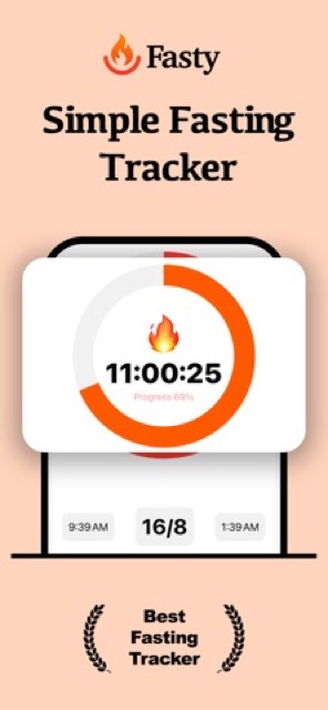 Fasty - Intermittent Fasting — App Store screenshot 1
