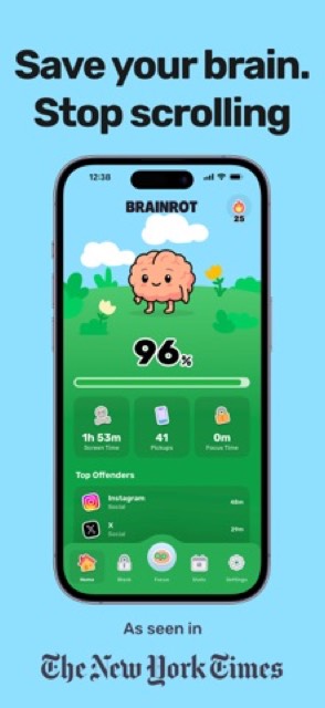 Brainrot: Screen Time Control — App Store screenshot 1