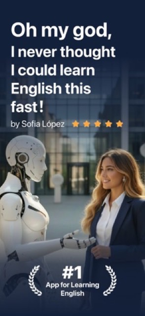 LangLearn: AI English Tutor — App Store screenshot 1