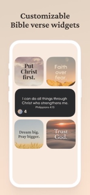 Bible Widgets: Verses & Prayer — App Store screenshot 2