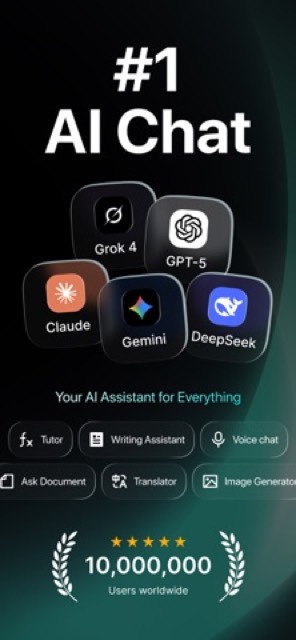 Chatbot AI: AI Chat Assistant — App Store screenshot 1