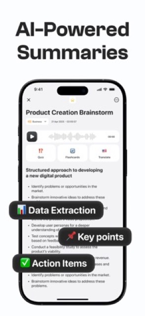 Notee: AI Note Taker — App Store screenshot 3