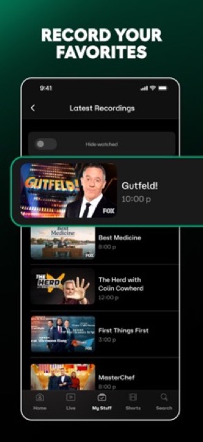 FOX One: Live News, Sports, TV — App Store screenshot 4
