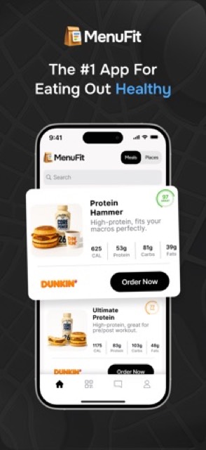 MenuFit - Healthy Eating Out — App Store screenshot 1