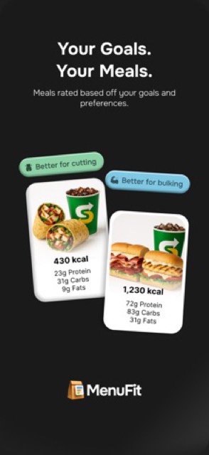 MenuFit - Healthy Eating Out — App Store screenshot 3