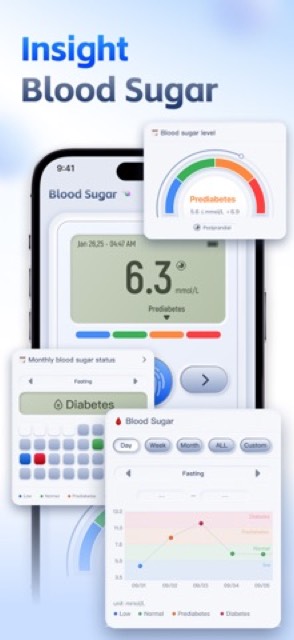 RateTracker:Blood Sugar — App Store screenshot 3