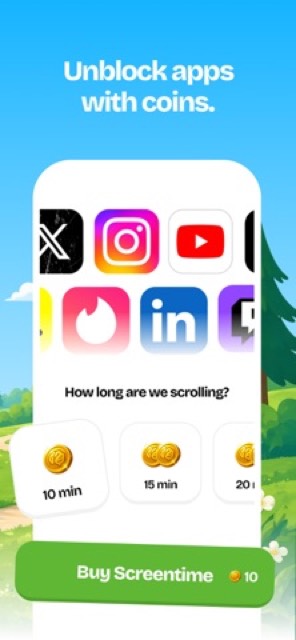 Unrot: Earn your Screen Time — App Store screenshot 3