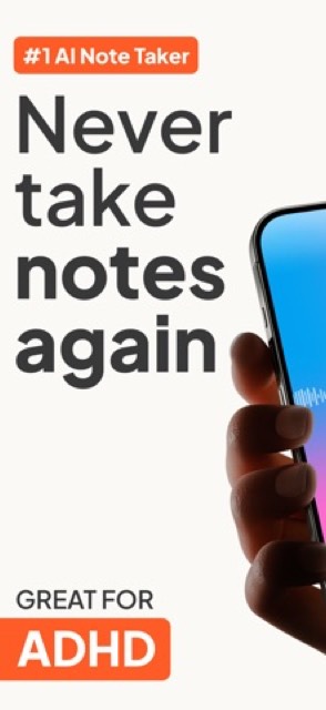 Playbacks: AI Note Taker — App Store screenshot 1