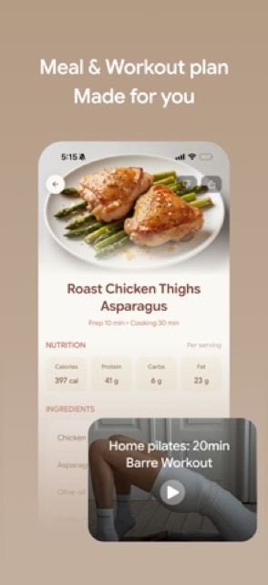 Glow: Diet Coach & Meal Plans — App Store screenshot 5